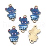 Alloy Enamel Links ENAM-CJC0006-68C-2