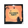 Halloween Paper Spiral Hanging Wall Decorations AJEW-P105-04-3
