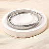 304 Stainless Steel Bangles BJEW-V004-01P-2