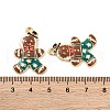 Christmas Theme Rack Plating Alloy Pendants FIND-M020-04G-05-3