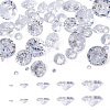 Cubic Zirconia Cabochons ZIRC-TA0001-03-11