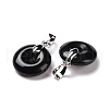 Natural Obsidian Pendants G-E059-01P-03-3