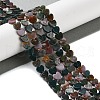 Natural Indian Agate Beads Strands G-M403-A11-02-1