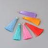 Nylon Thread Tassel Pendants Decoration FIND-Q065-3.5cm-A-1