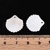 Natural Freshwater Shell Carved Pendants SSHEL-N040-02-4