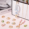 SUNNYCLUE 36Pcs 18 Styles Rack Plating Alloy Enamel Pendants FIND-SC0012-30-4