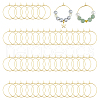 Unicraftale Long-Lasting Plated Brass Hoop Earrings Findings KK-UN0002-45A-1