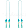 Polyester Tassel Pendant Decoration HJEW-WH20003-04A-02-2
