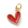 Enamel Charms KK-G363-54G-01-1