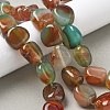 Natural Agate Beads Strands G-H295-D01-15-1