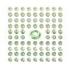 DIY Natural Prehnite Beads Jewelry Set Making DIY-LS0002-71-1