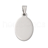 304 Stainless Steel Pendants STAS-P393-01P-1