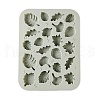 Leaf Cake DIY Food Grade Silicone Mold DIY-K075-10-2