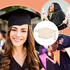 Unfinished Wood Graduation Cap Cutouts DIY-WH0386-40B-7