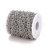 Tarnish Resistant 304 Stainless Steel Rolo Chains CHS-F011-08D-P-4