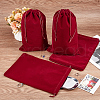 Velvet Jewelry Drawstring Pouches ABAG-WH20013-01C-4