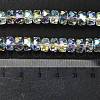 Transparent Electroplate Glass Beads Strands EGLA-K071-04A-5