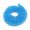 Glass Beads Strands EGLA-A034-J6mm-D09-2