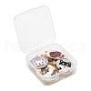 16Pcs 8 Style Eco-Friendly Alloy Enamel Pendants ENAM-FS0001-15-7