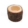 Wooden Stump Candle Holder Party Home Decoration Ornament PW-WGB2334-02-1