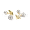 Brass Micro Pave Cubic Zirconia Pendants KK-H072-13G-02-3