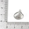 Ocean 304 Stainless Steel Charms STAS-P390-01B-P-3