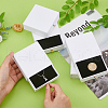 DICOSMETIC 8Pcs Square Paper Drawer Jewelry Set Box CON-DC0001-08B-3
