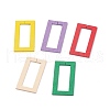 Spray Painted Wood Linking Rings WOOD-T010-15-2
