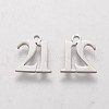 Tarnish Resistant 201 Stainless Steel Charms STAS-Q201-T410-2