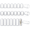   18Pcs 3 Style Arch Glass Dome Cover FIND-PH0008-78-1
