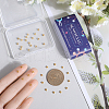 SUNNYCLUE 50Pcs Rack Plating Brass Beads KK-SC0005-14-3