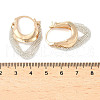 Aloy Bag Hoop Earrings EJEW-H160-01GS-3