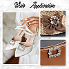   8Pcs 4 Styles Detachable Alloy Rhinestone Shoe Buckle Clips FIND-PH0021-57-6