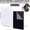 BENECREAT 6Sheets 2 Colors ABS Plastic Plates KY-BC0001-21-2