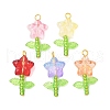 Glass Pendants PALLOY-JF03866-01-1