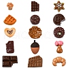 15 styles Resin Decoden Cabochons CRES-YW0002-21-1