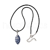 Natural Stone Pendant Necklace Fashion Necklace YC9560-3-1