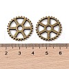 Tibetan Style Alloy Steampunk Pendants TIBEP-5460-AB-LF-3