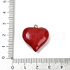 Brass Enamel Pendants KK-M322-01C-G-4