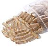 Plating Transparent Acrylic Beads PACR-YW0001-05-7