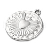 Anti-Tarnish 304 Stainless Steel Pendants STAS-K293-08P-2