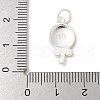 S925 Sterling Silver Pendant STER-H115-05D-S01-3