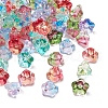 80Pcs 4 Colors Electroplate Glass Beads EGLA-YW0001-32-4