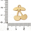 Cherry Alloy Pendants PALLOY-S051-02B-G-3