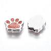 Alloy Enamel Slider Charms ENAM-WH0047-11A-1