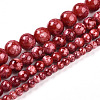 Baking Painted Glass Beads Strands X1-DGLA-N003-8mm-A02-2