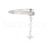 Alloy Alligator Hair Clips OHAR-JH00045-4