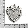 Tibetan Style Alloy Pendants TIBE-L013-08AS-05-3