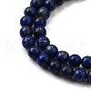 Natural Lapis Lazuli Beads Strands G-L621-B10-4mm-A-4