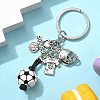Alloy & Wood Keychain KEYC-JKC01187-03-2